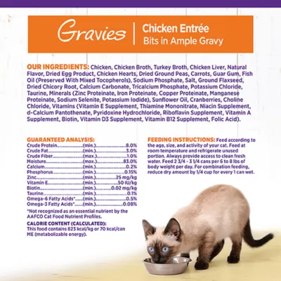 Product Wellness® Complete Health Adult Cat Wet Food - Grain Free, Gravies, 3 Oz