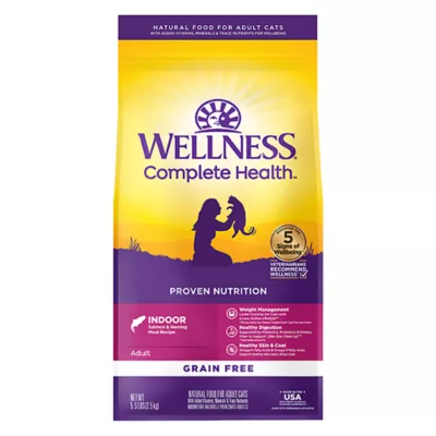 Product Wellness® Complete Health Indoor Adult Cat Food - Natural, Grain Free, Salmon & Herring Meal