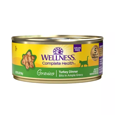 Product Wellness® Complete Health Adult Cat Wet Food - Grain Free, Gravies, 5.5 Oz