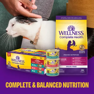 Product Wellness® Complete Health Adult Cat Wet Food - Grain Free, Gravies, 5.5 Oz