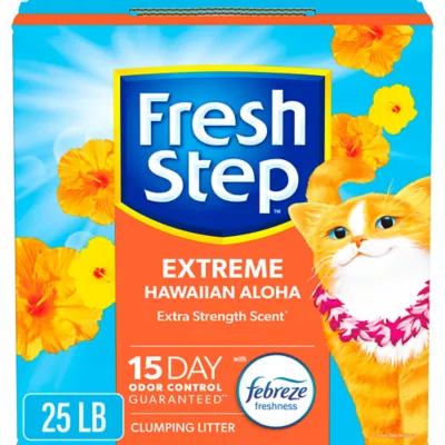 Product Fresh Step Extreme Clumping Litter With Febreze Freshness, Box, 25 LB