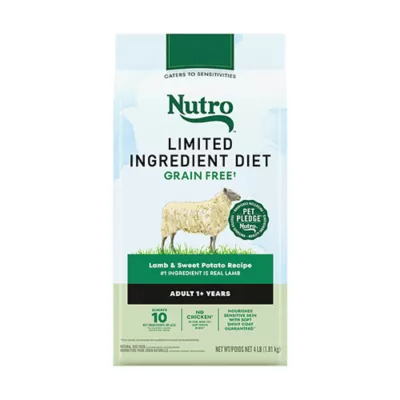 Product Nutro Limited Ingredient Diet Adult Dry Dog Food - Grain Free, Lamb & Sweet Potato