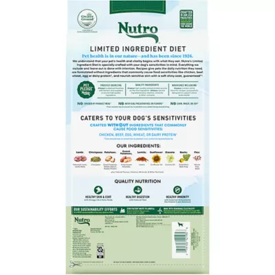 Product Nutro Limited Ingredient Diet Adult Dry Dog Food - Grain Free, Lamb & Sweet Potato
