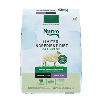 Product Nutro Limited Ingredient Diet Small Bites Adult Dry Dog Food - Grain Free, Lamb & Sweet Potato