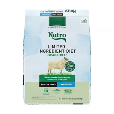 Product Nutro Limited Ingredient Diet Large Breed Adult Dry Dog Food - Grain Free, Lamb & Sweet Potato
