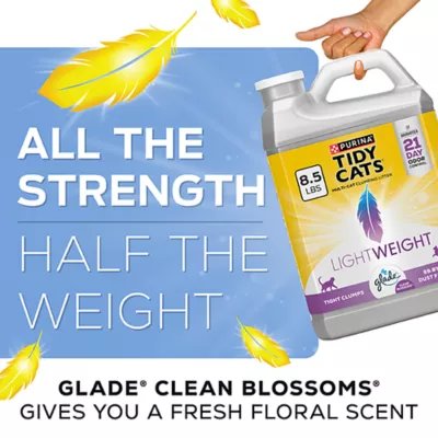 Product Purina® Tidy Cats® Lightweight With Glade Clumping Multi-Cat Clay Cat Litter - Clean Blossom Scent