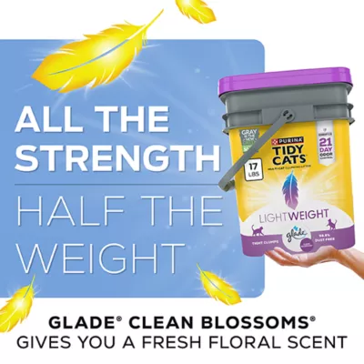Product Purina® Tidy Cats® Lightweight With Glade Clumping Multi-Cat Clay Cat Litter - Clean Blossom Scent