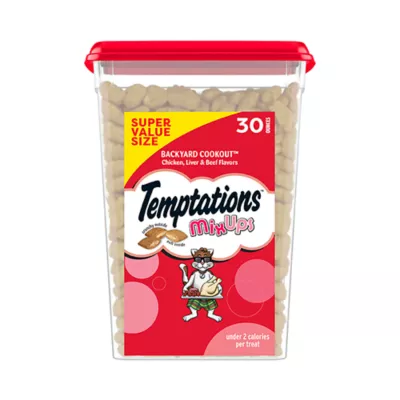 Product Temptations™ Mixups Adult Cat Treats - Soft & Crunchy, Backyard Cookout