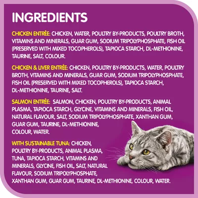 Product WHISKAS® Perfect Portions Gravy & Pate Entree Variety Pack