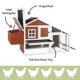 Product TRIXIE Chicken Coop with a View