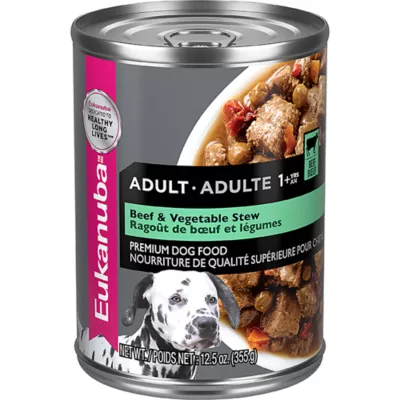 Product Eukanuba Adult Beef & Vegetable Stew Wet Dog Food - 12.5 oz Can