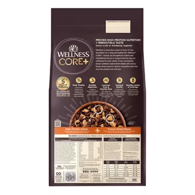 Product Wellness® CORE+ Small Breed Adult Dry Dog Food - Grain Free, Freeze Dried, Turkey