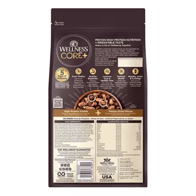 Product Wellness® CORE+ Freeze-Dried Pieces Adult Dry Dog Food - Grain Free, Wild Game