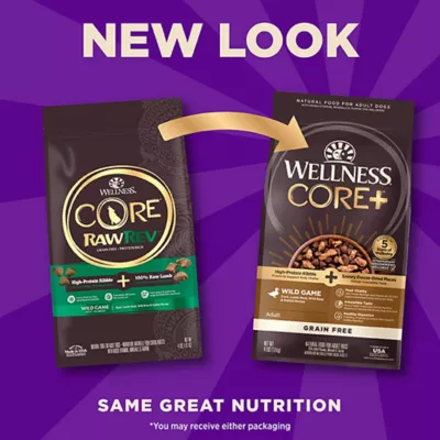 Product Wellness® CORE+ Freeze-Dried Pieces Adult Dry Dog Food - Grain Free, Wild Game