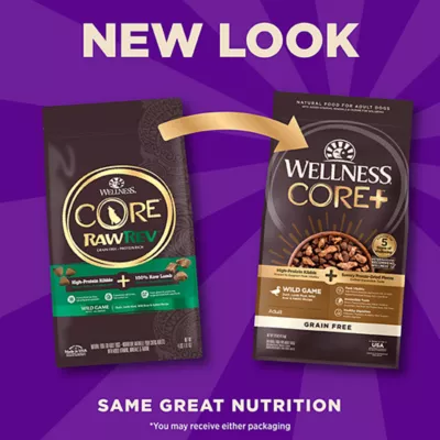 Product Wellness® CORE+ Freeze-Dried Pieces Adult Dry Dog Food - Grain Free, Wild Game
