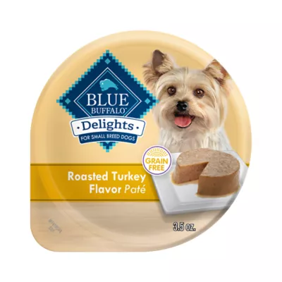 Product Blue Buffalo® Delights Small Breed Adult Wet Dog Food - Roasted Turkey Pate, 3.5 oz