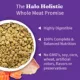 Product Halo Holistic Grain Free Small Breed Adult Dry Dog Food, Healthy Weight Support - Salmon & Whitefish