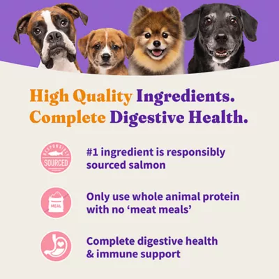 Product Halo Holistic Grain Free Small Breed Adult Dry Dog Food, Healthy Weight Support - Salmon & Whitefish