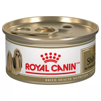 Product Royal Canin Breed Health Nutrition Shih Tzu Adult Loaf in Sauce Wet Dog Food, 3 oz.