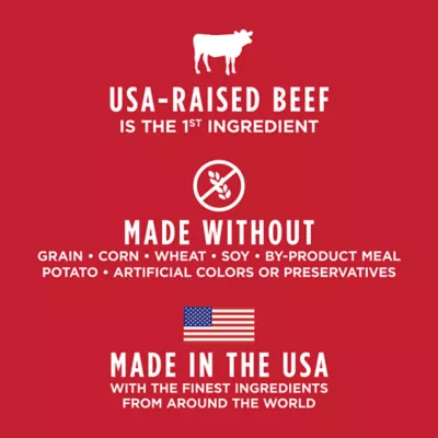 Product Instinct® Raw Boost Kibble + Freeze-Dried Raw All Life Stages Dry Dog Food  - Raw, Grain Free, Beef