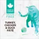 Product Nutrience® Grain Free Adult Cat Food - Natural, Turkey, Chicken & Duck Pate