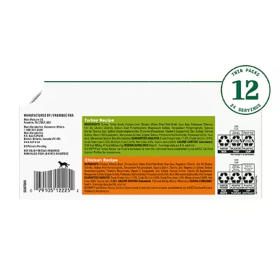 Product Nutro Perfect Portions Pate Adult Wet Cat Food - Non-GMO, Grain Free, Variety Pack, 12 Count