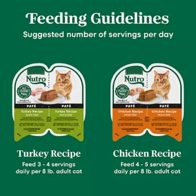 Product Nutro Perfect Portions Pate Adult Wet Cat Food - Non-GMO, Grain Free, Variety Pack, 12 Count