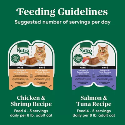 Product Nutro Perfect Portions Cuts in Gravy Adult Wet Cat Food - Non-GMO, Grain Free, Variety Pack, 12 Ct