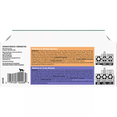 Product Nutro Perfect Portions Cuts in Gravy Adult Wet Cat Food - Non-GMO, Grain Free, Variety Pack, 12 Ct