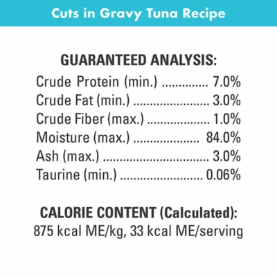 Product Nutro Perfect Portions Cuts in Gravy Adult Wet Cat Food - Non-GMO, Grain Free, 2.64 oz