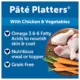 Product Bil-Jac® Pate Platters Adult Wet Dog Food - Grain Free, Chicken & Vegetables, 13 oz