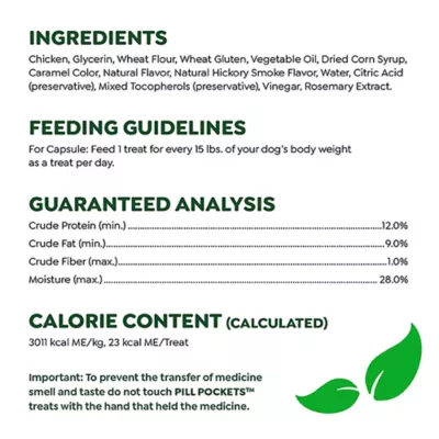 Product Greenies Pill Pockets Dog Treats for Capsules - Hickory Smoke