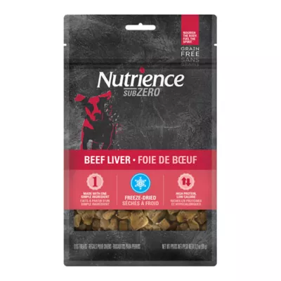 Product Nutrience® SubZero Dog Treat - Grain Free, Freeze Dried, Beef Liver