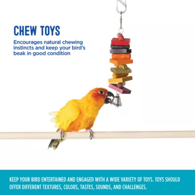 Product All Living Things® Log Bird Toy