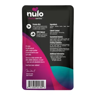 Product Nulo MedalSeries  Wet Cat Food Topper - Limited Ingredient, 2.8 Oz.