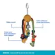 Product All Living Things® Rope Spider Bird Toy