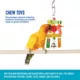 Product All Living Things® Wooden Wind Chime Bird Toy