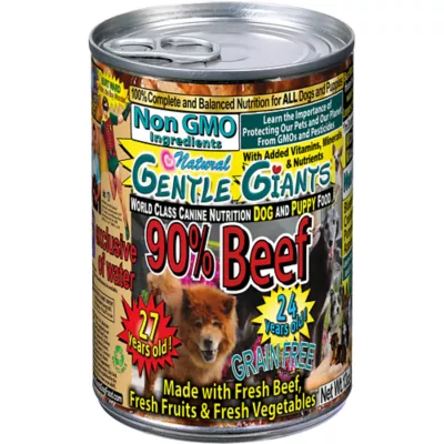 Product Gentle Giants All Life Stages Wet Dog Food - Natural, Non GMO, 13 Oz.