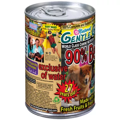 Product Gentle Giants All Life Stages Wet Dog Food - Natural, Non GMO, 13 Oz.