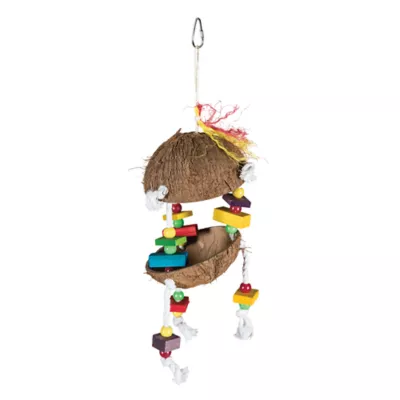 Product All Living Things® Coconut Hut Bird Toy