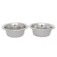 Product Whisker City® "Meow" Double Diner Cat Bowl, 0.5-cup