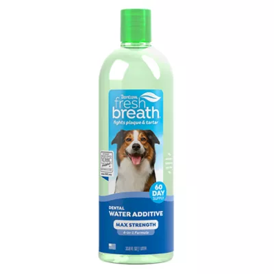 Product TropiClean® Fresh Breath® Max Strength Dental Water Additive for Dogs