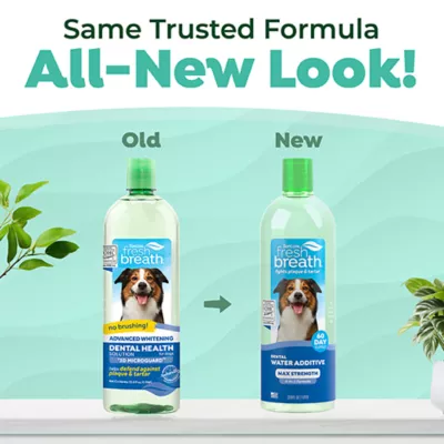 Product TropiClean® Fresh Breath® Max Strength Dental Water Additive for Dogs