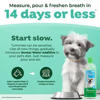 Product TropiClean® Fresh Breath® Dental Water Additive for Dogs