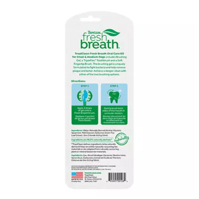 Product TropiClean® Fresh Breath® Small Dog Oral Care Kit