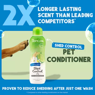 Product TropiClean® Lime & Cocoa Butter DeShedding Dog Conditioner