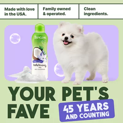 Product TropiClean® Awapuhi & Coconut Whitening Dog Shampoo