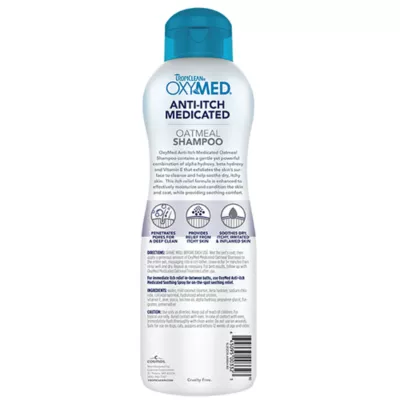 Product TropiClean® Oxy-Med® Medicated Oatmeal Dog Shampoo