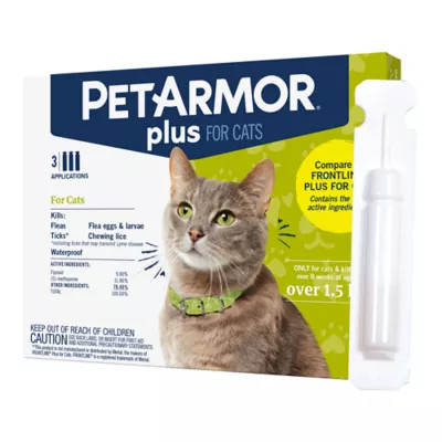 Product PetArmor® Plus for Cats Over 1.5 lbs Flea & Tick Spot On Treatment
