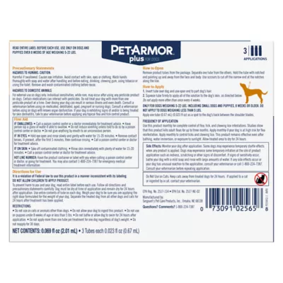 Product PetArmor® Plus for Dogs 5-22lbs Flea & Tick Spot On Treatment